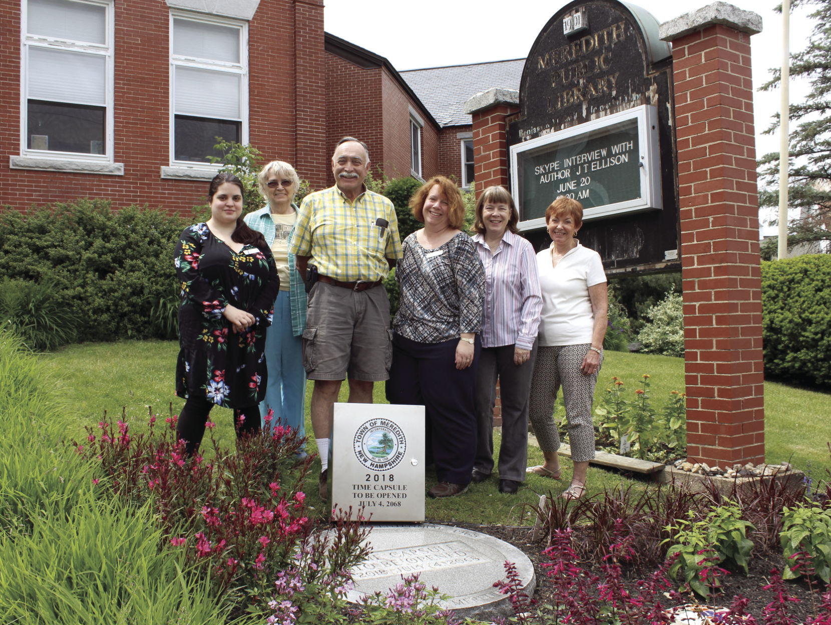 Meredith time capsule to be buried July 4